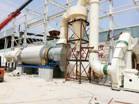 rotary sand dryer