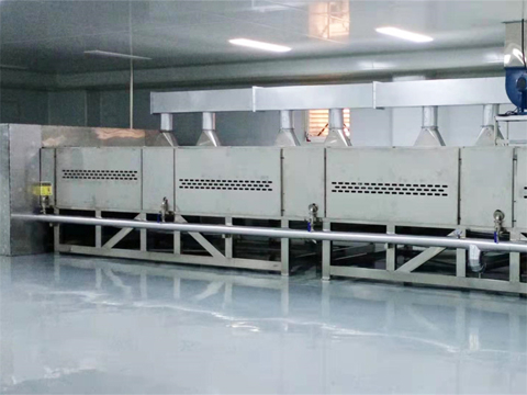 Milk processing waste dryer
