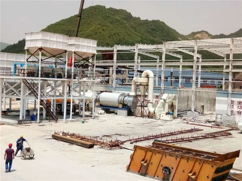 Limestone Dryer